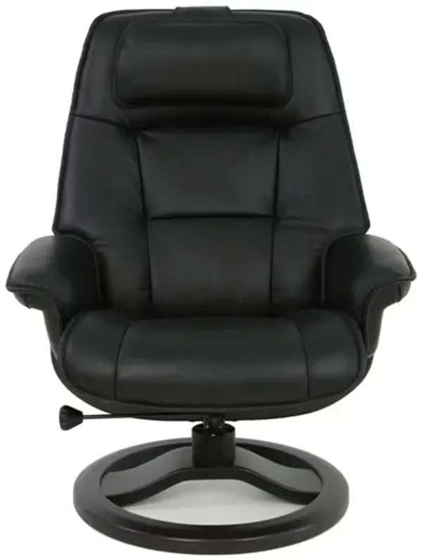 Admiral R Small Recliner and Ottoman