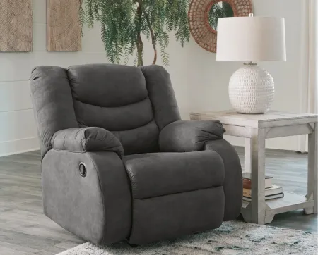 Partymate Recliner in Slate by Ashley Furniture
