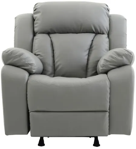 Daria Recliner in Gray by Glory Furniture