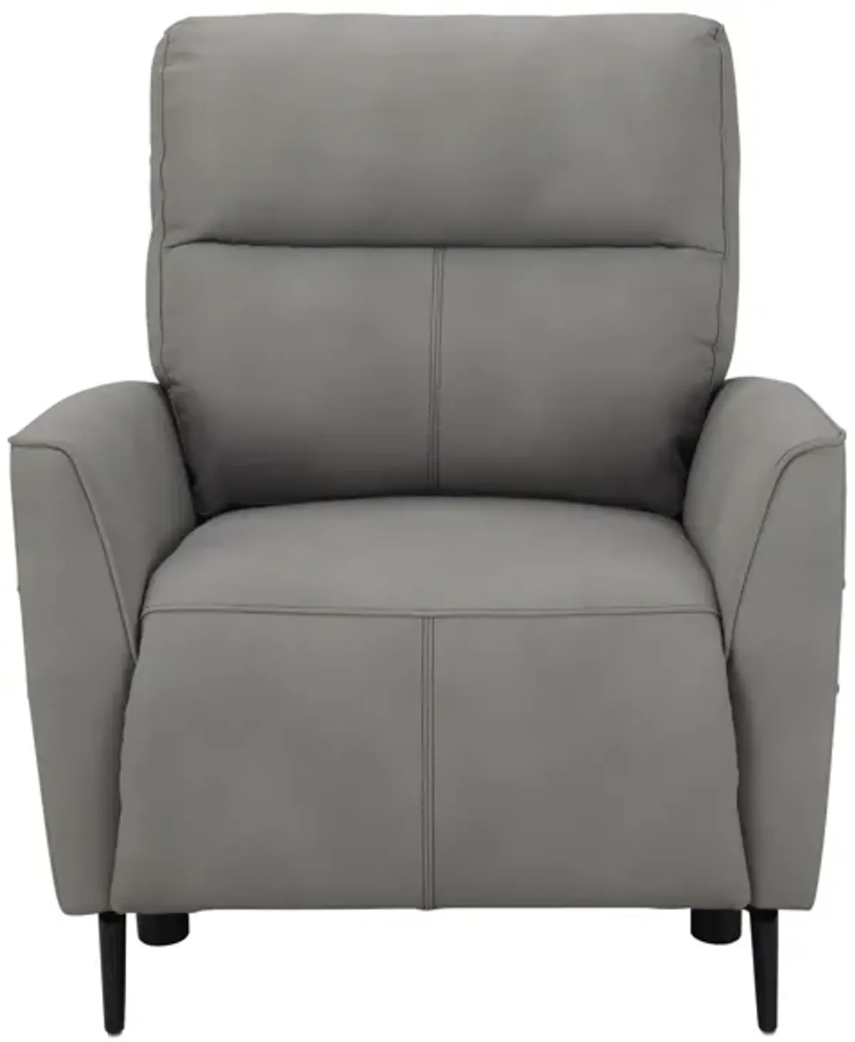 Delilah Power Recliner w/Power Headrest in Gray by Bellanest