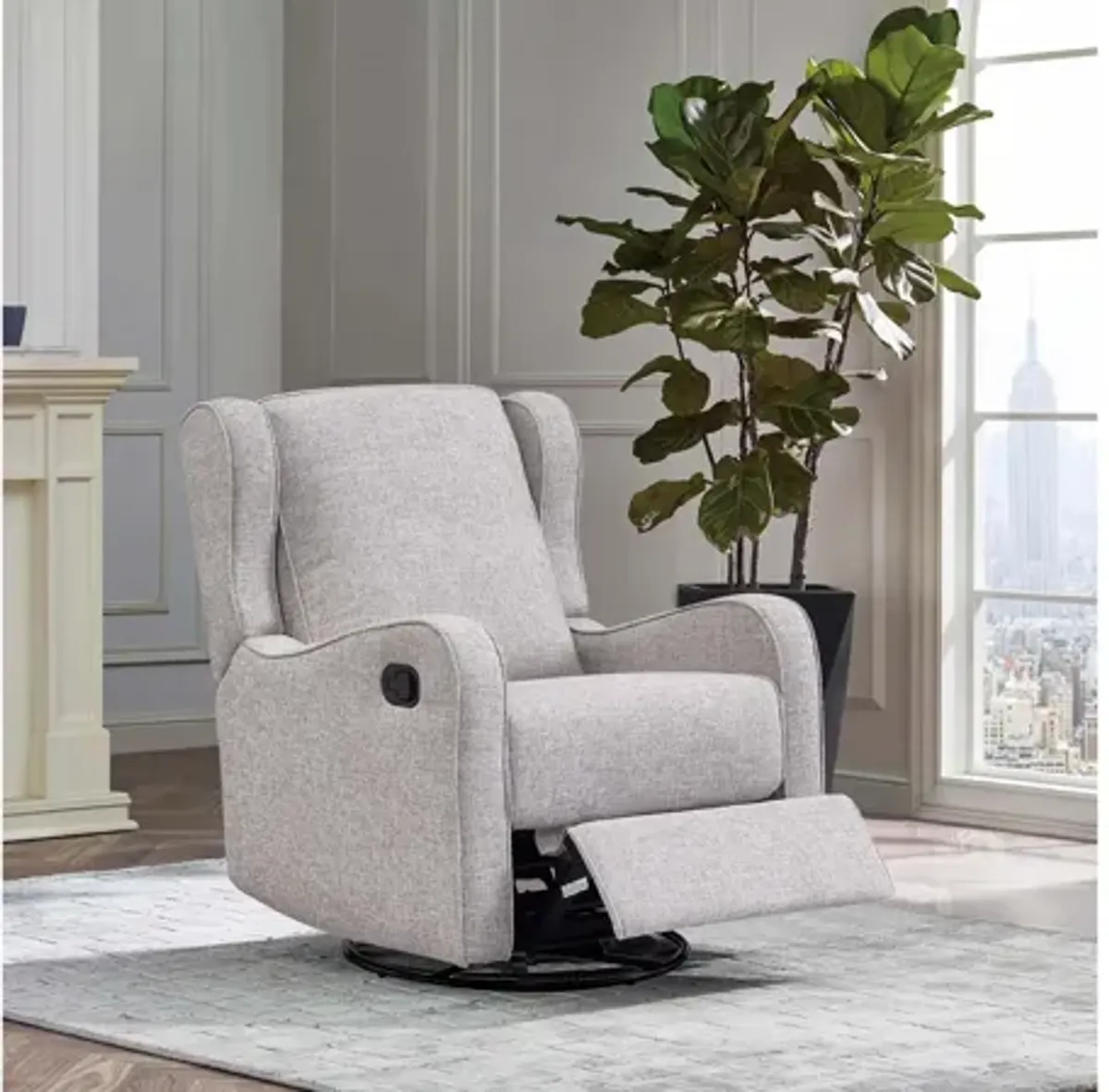 Skylar Manual Swivel Glider Recliner