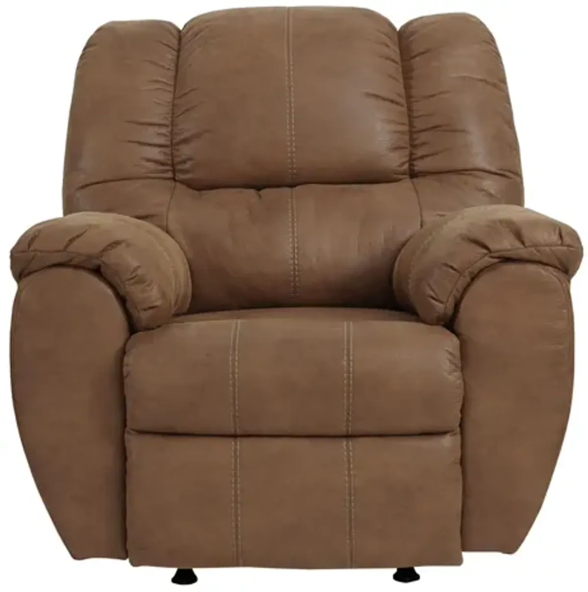 McGann Rocker Recliner in Saddle by Ashley Furniture