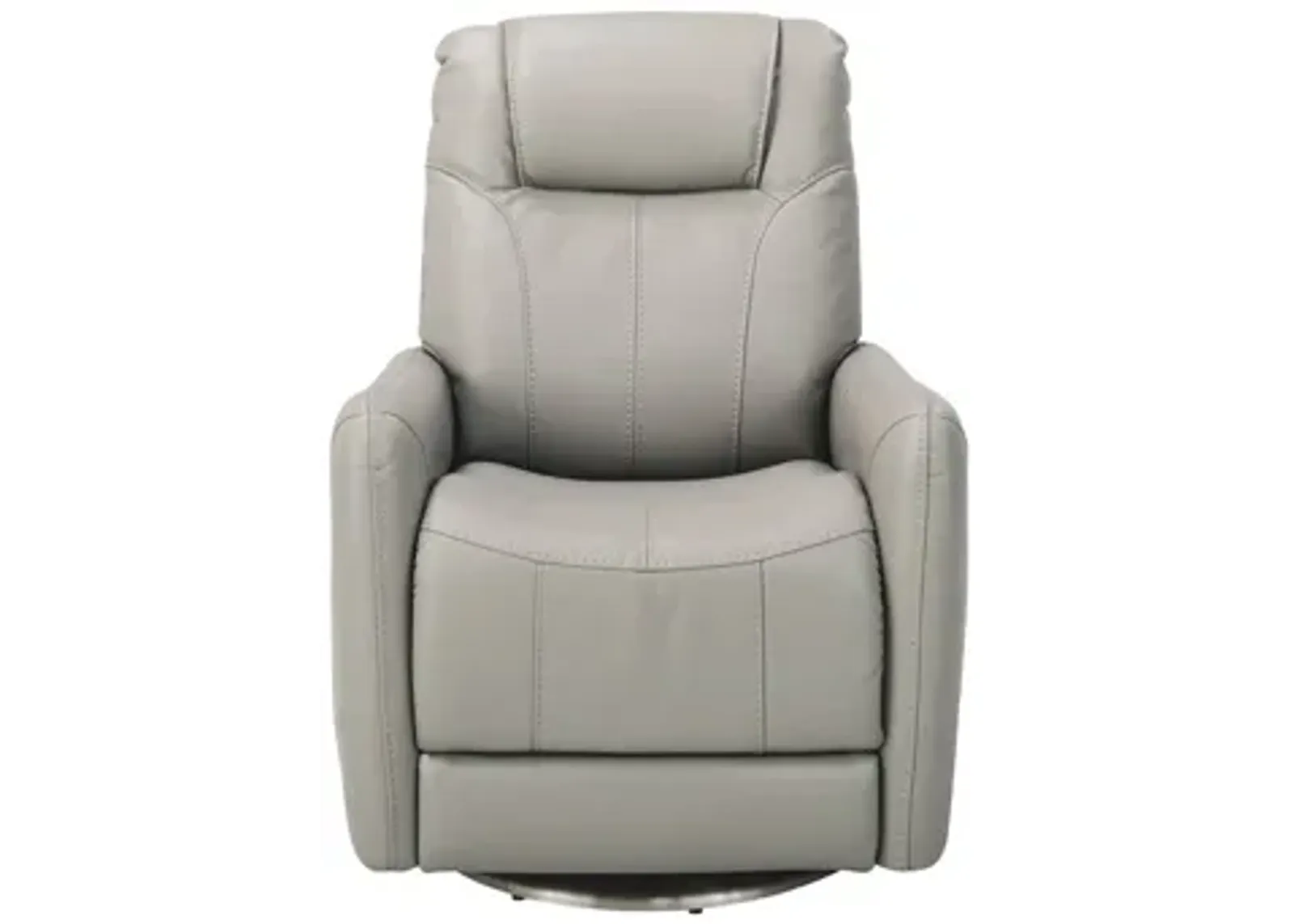 Erickson Power Layflat Swivel Recliner with Power Headrest in Gray by Bellanest