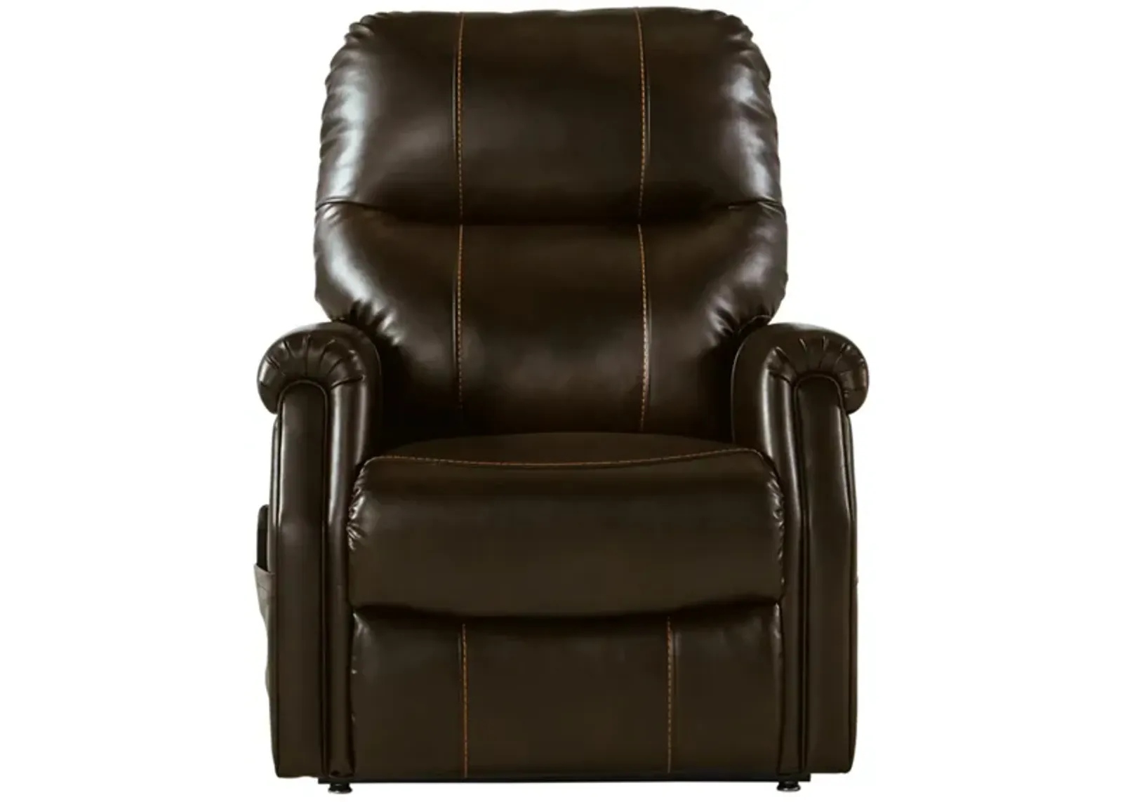 Marik Power Lift Recliner in Chocolate by Ashley Furniture