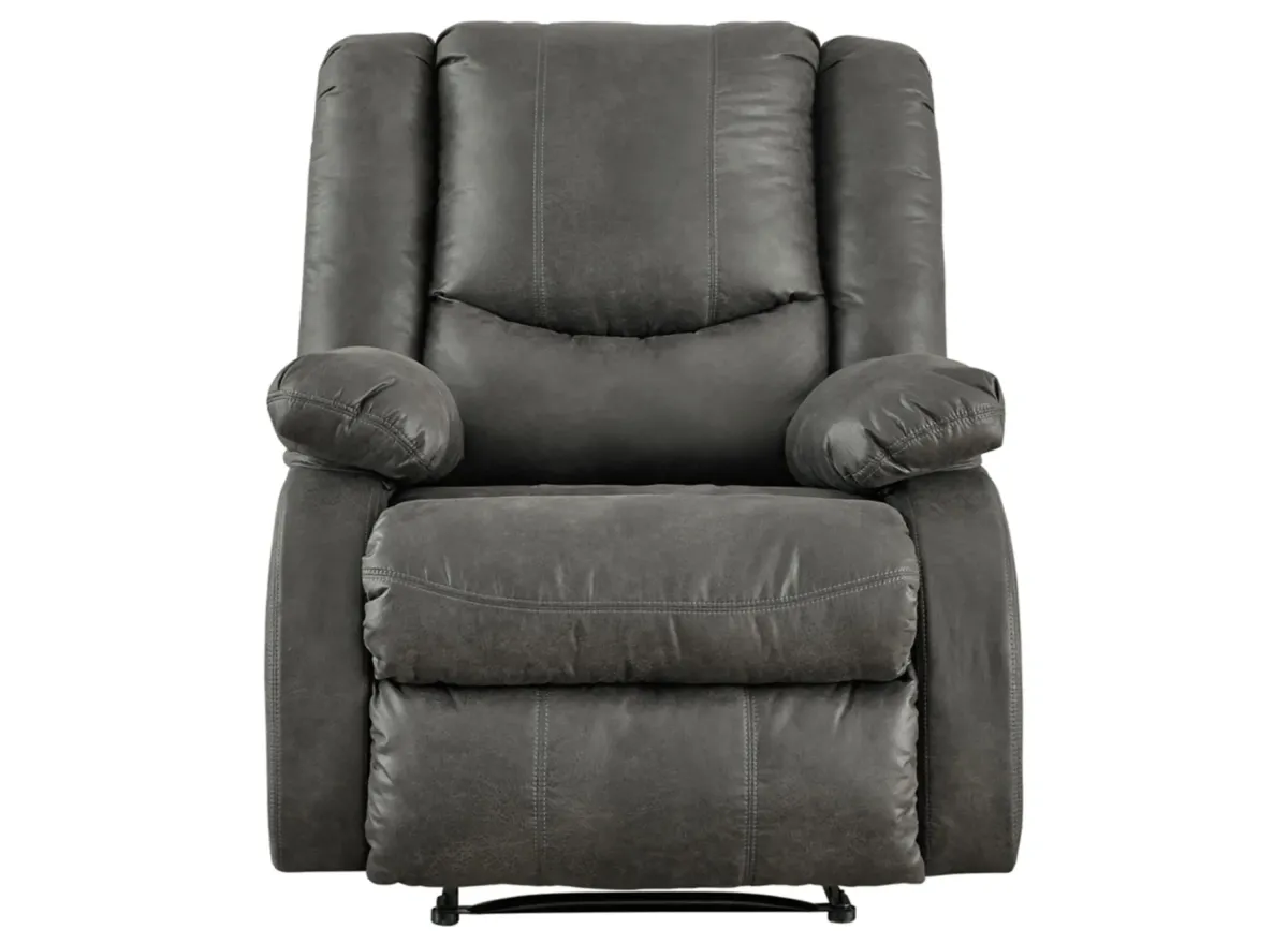 Bladewood Zero Wall Recliner in Slate by Ashley Furniture