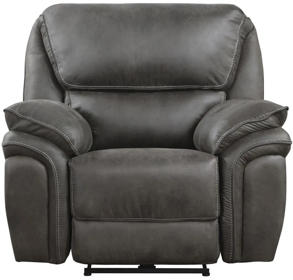 Cassiopeia Power Reclining Chair in Gray by Homelegance
