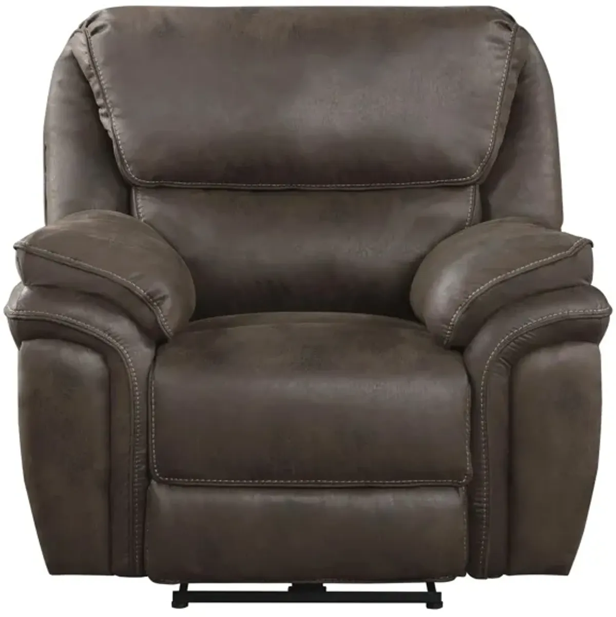 Cassiopeia Power Reclining Chair in Brown by Homelegance