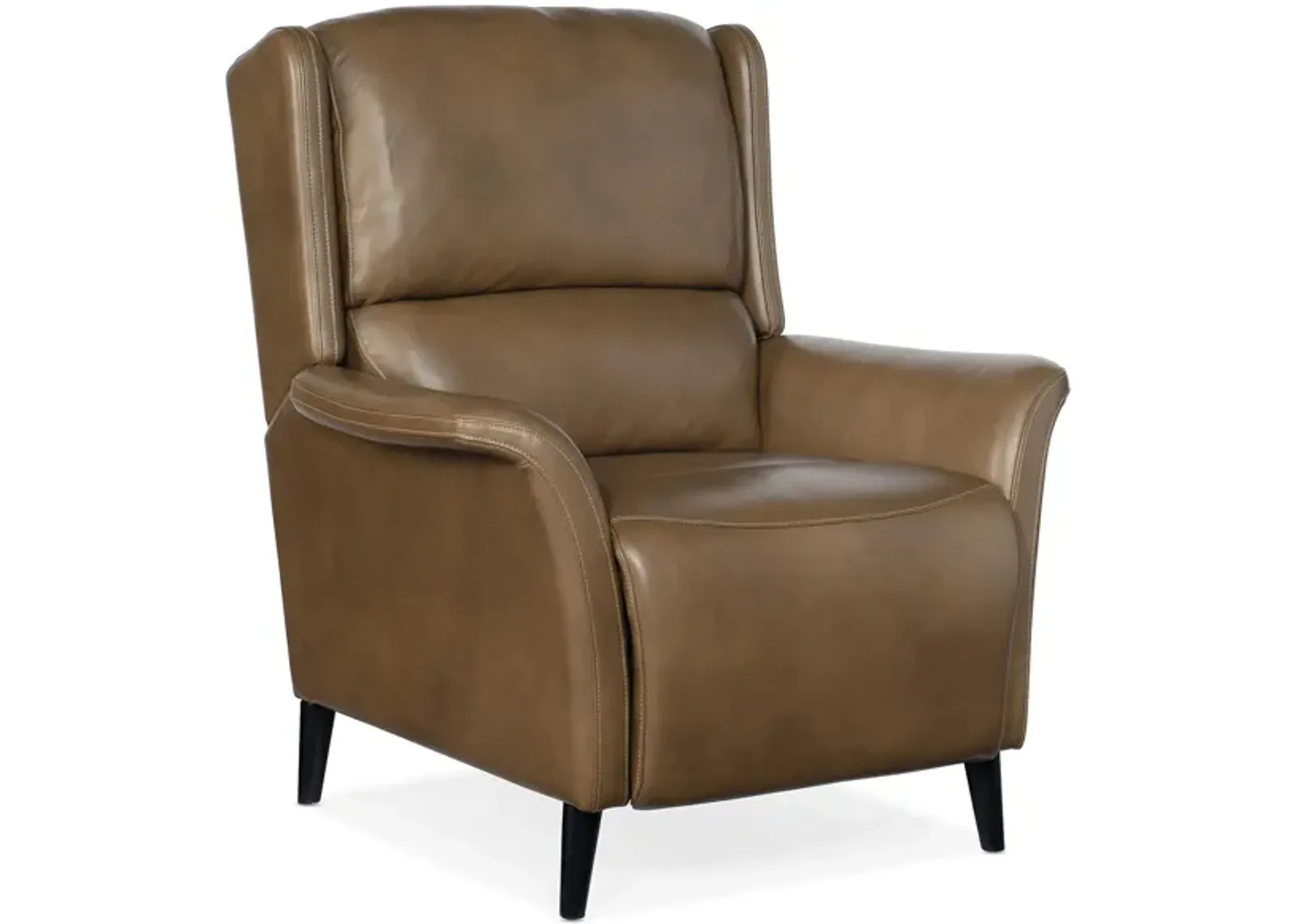 Deacon Power Recliner with Power Headrest in Rogue Walnut by Hooker Furniture