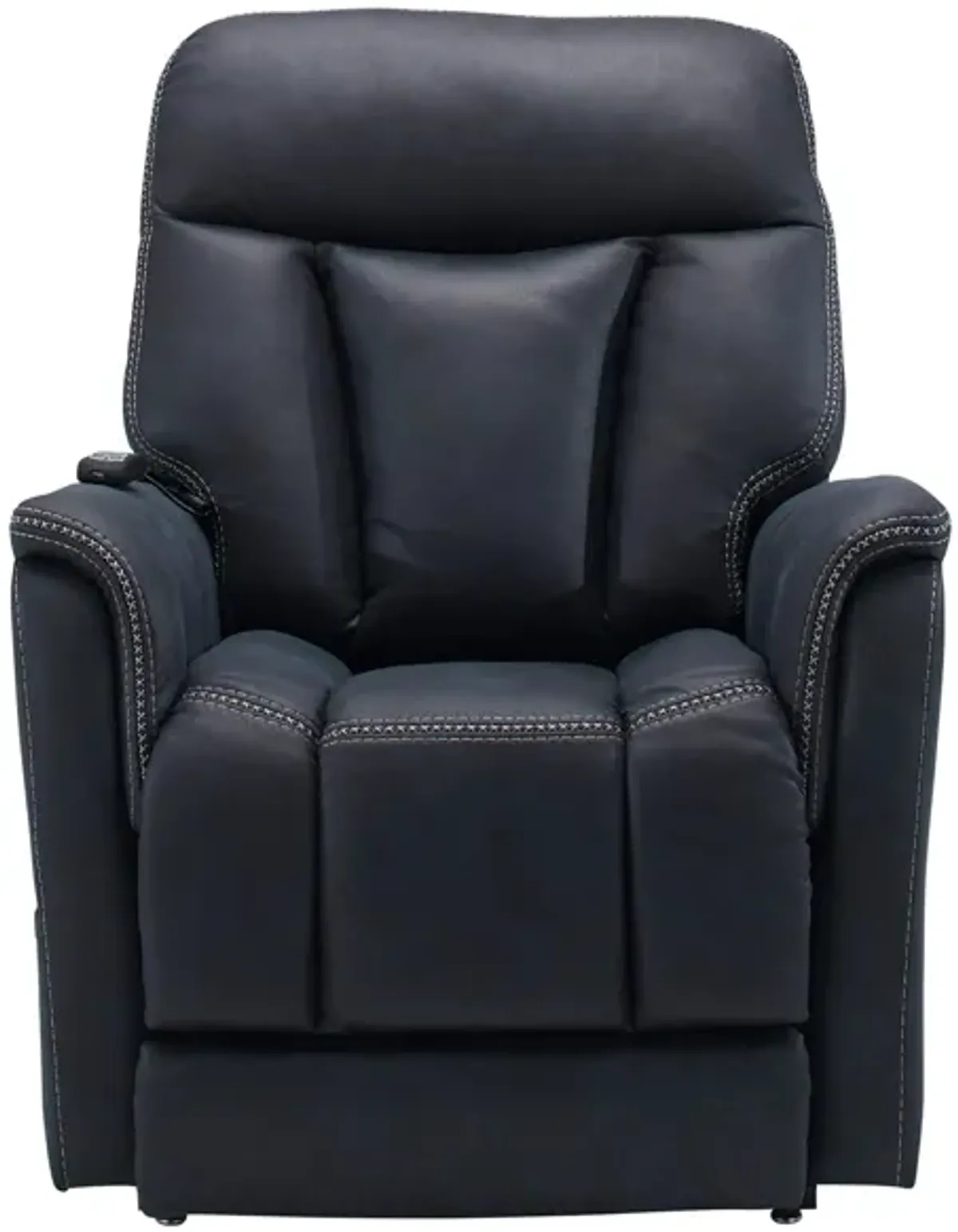 Garron Power Lift Recliner with Power Headrest and Heat in Canyon Ocean Blue by Bellanest