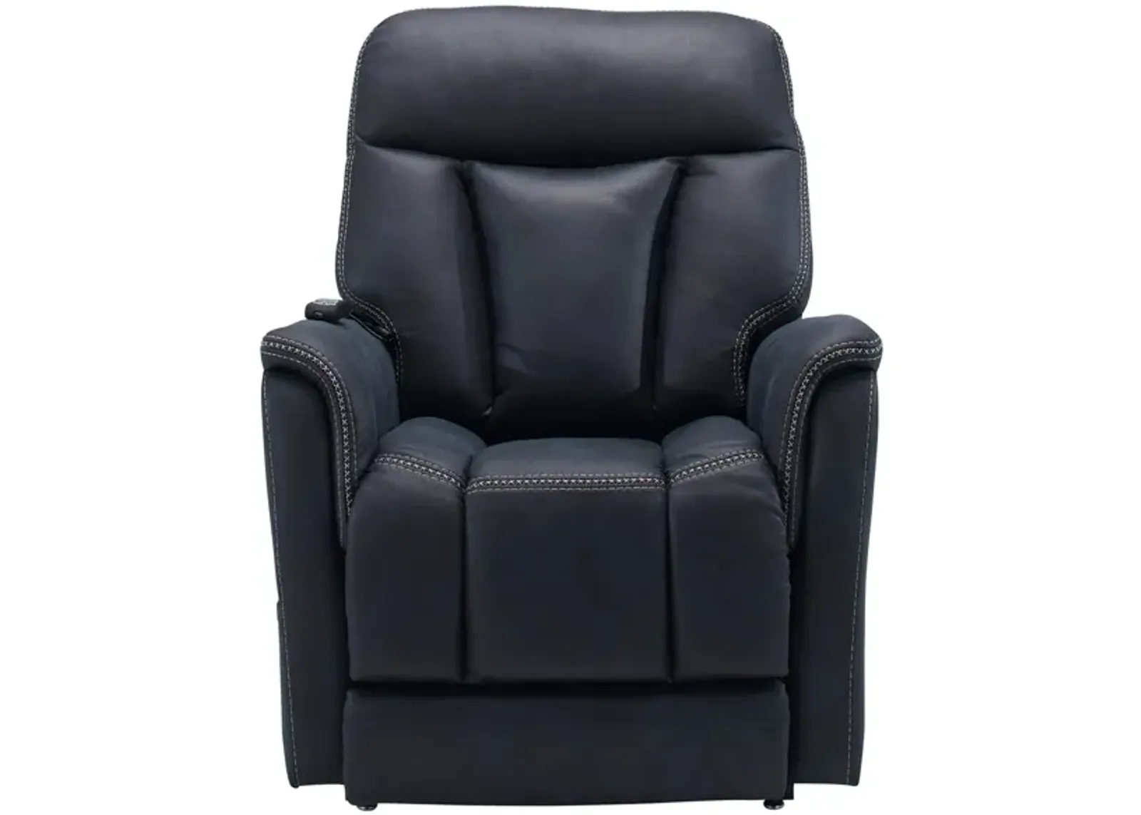 Garron Power Lift Recliner with Power Headrest and Heat in Canyon Ocean Blue by Bellanest