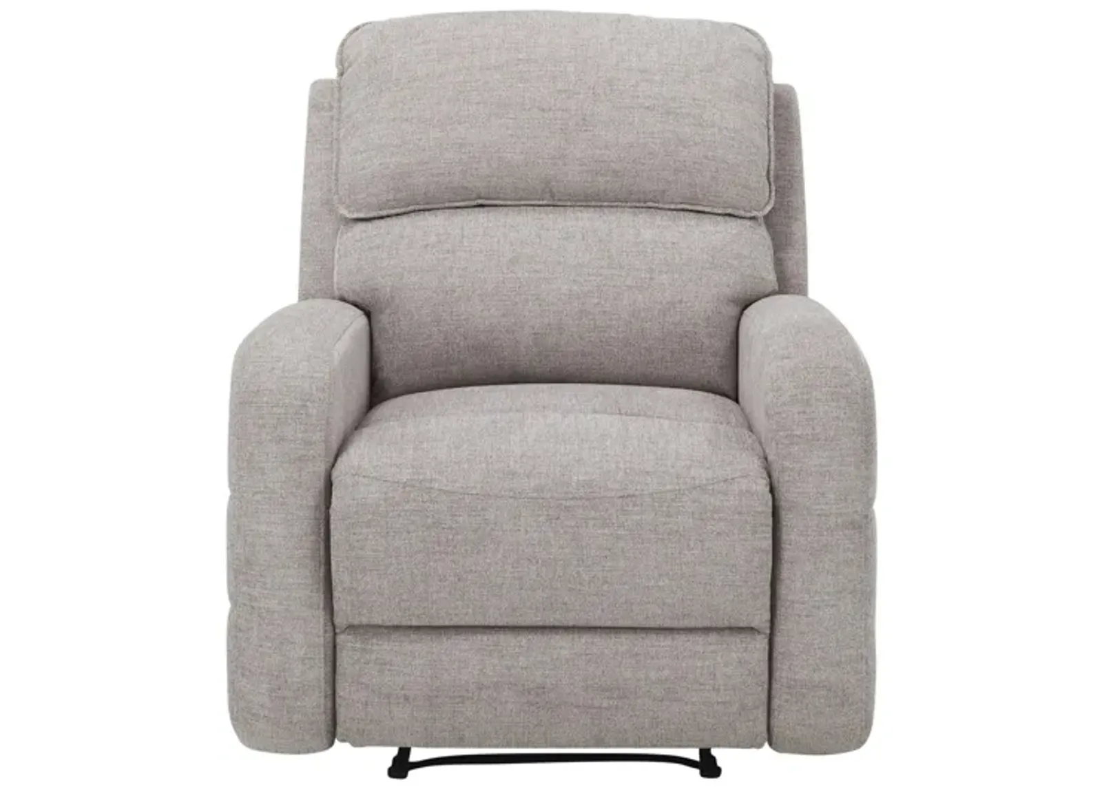 Everitt Chenille Power Recliner in Gray by Bellanest