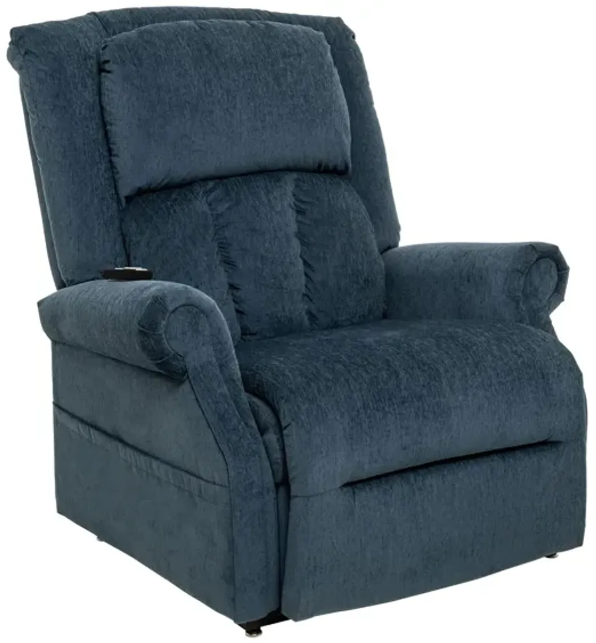 Barett Power Lift Recliner w/ Heat & Massage in Navy by Bellanest