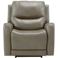 Galahad Zero Wall Recliner with Power Headrest in Sandstone by Ashley Furniture