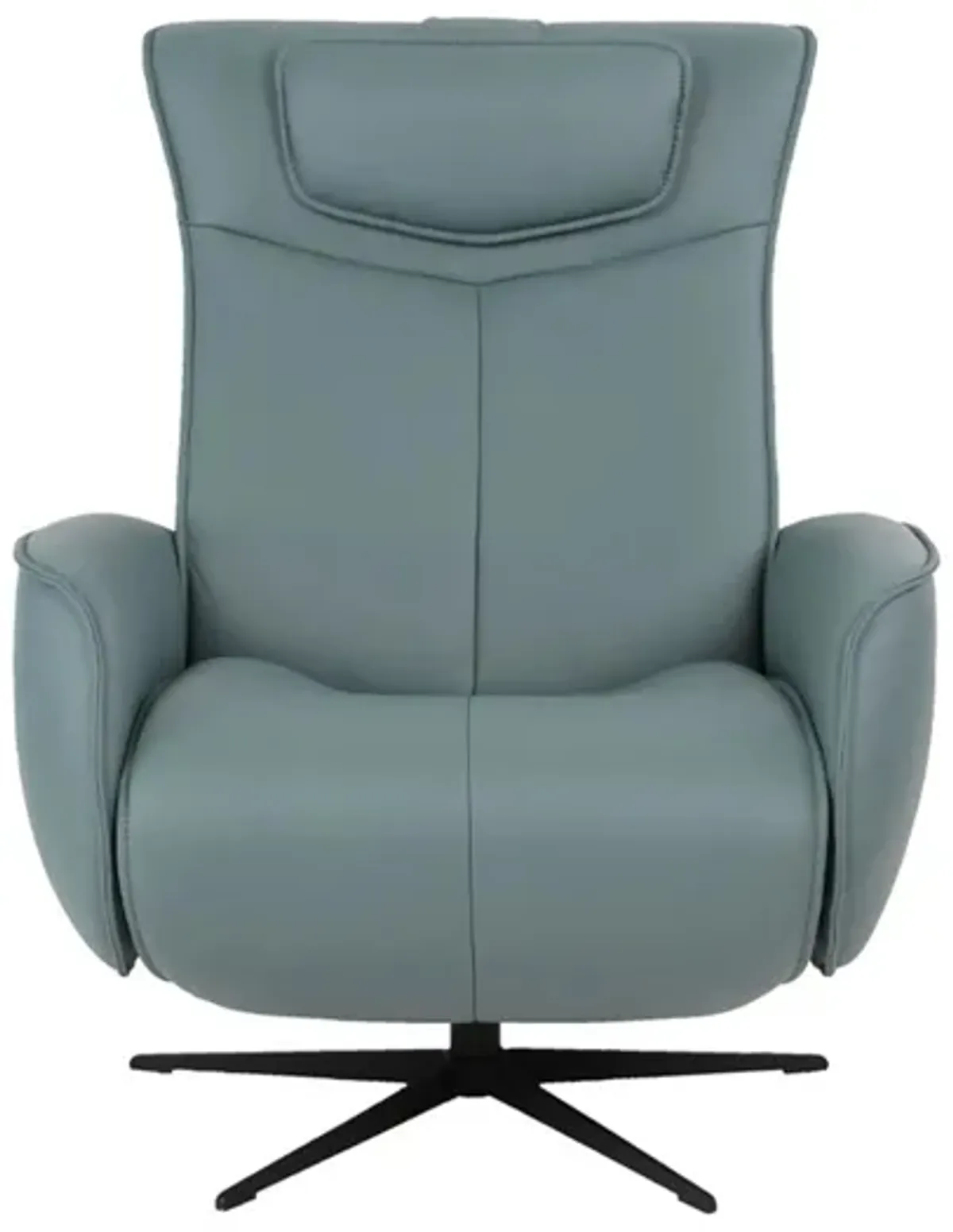 Axel Small Recliner in SL Ice with Black Star Base by Fjords USA