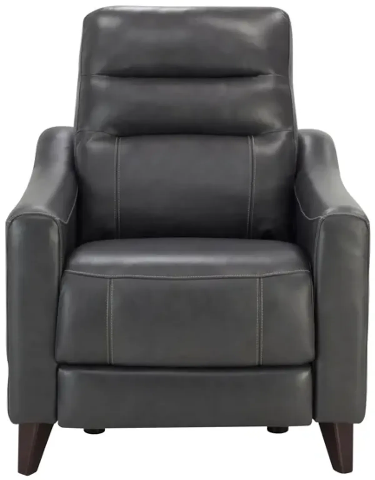 Graham Power Recliner w/Power Headrest in Charcoal by Davis Intl.