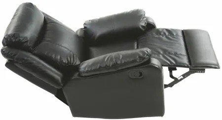 Ward Rocker Recliner in Black by Glory Furniture