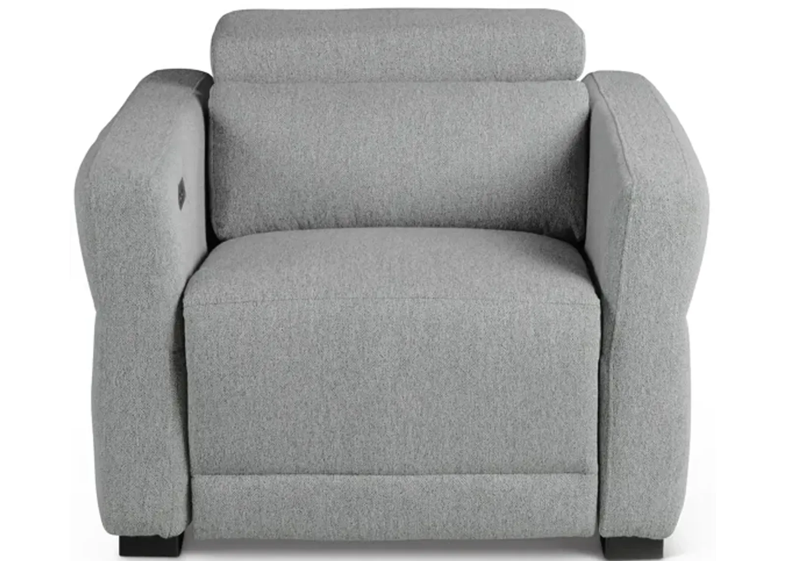 Isla Power Recliner in Gray Tweed by Steve Silver Co.