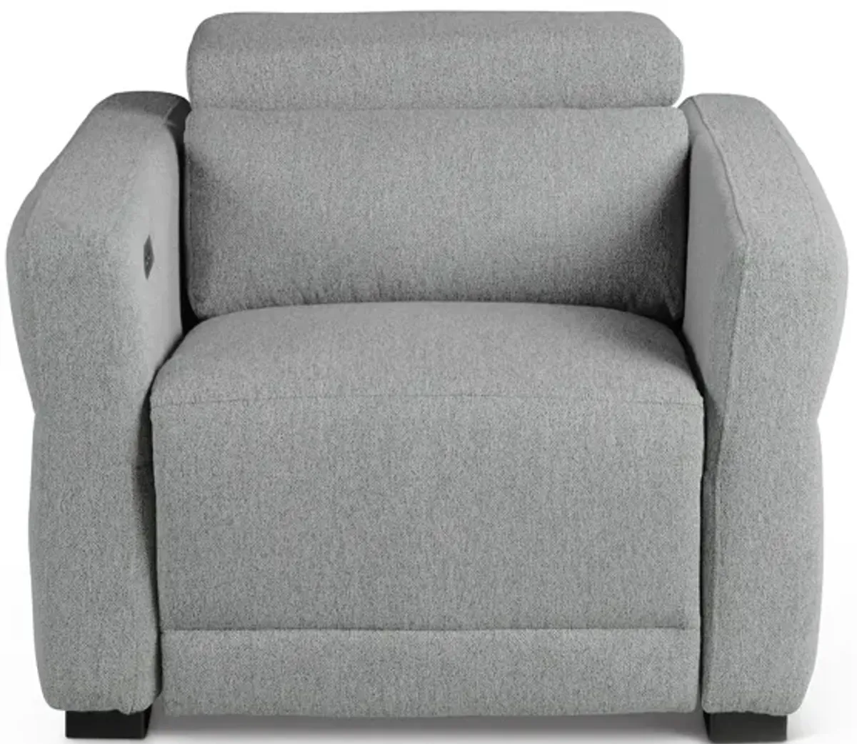 Isla Power Recliner in Gray Tweed by Steve Silver Co.