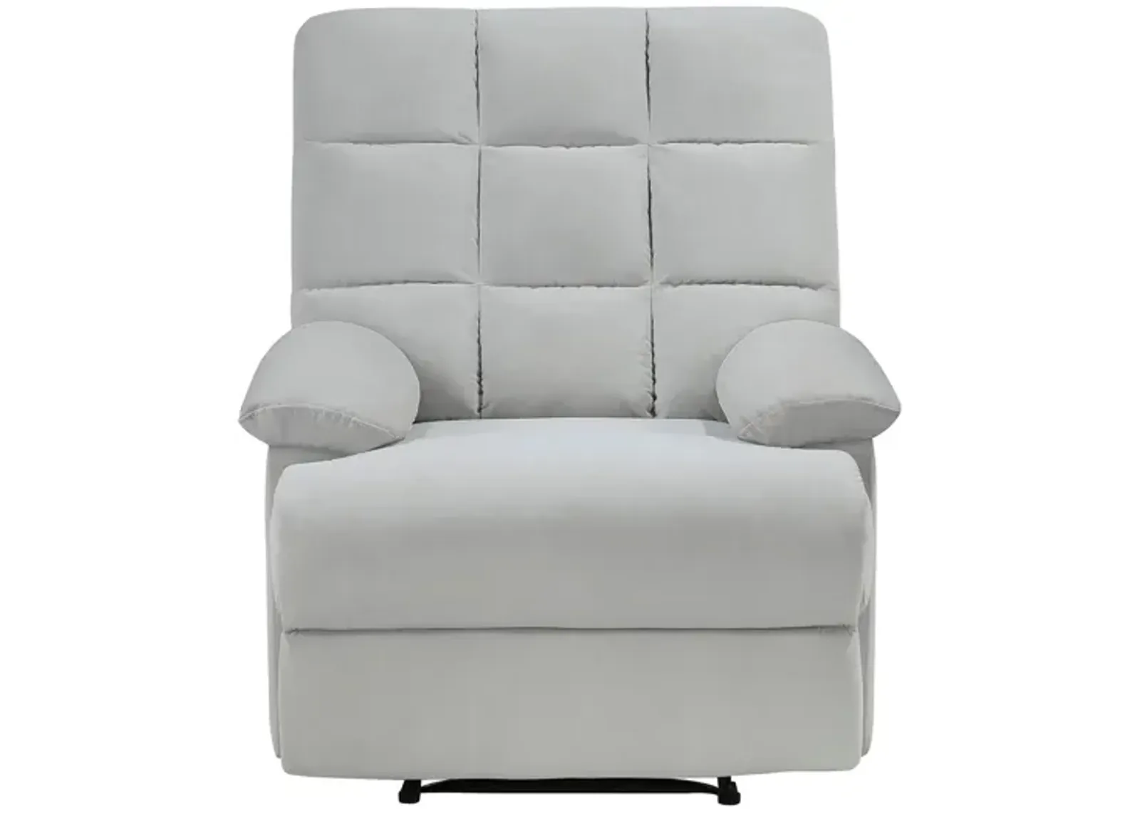 Cynthia Recliner in Light Gray by Homelegance