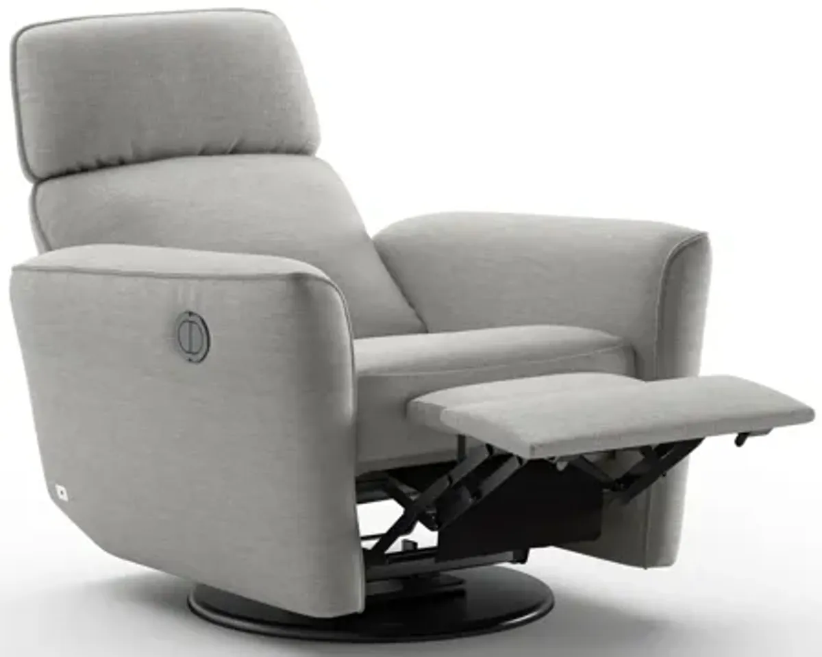 Welted Power & Battery Recliner