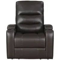 Fargo Power Reclining Chair in Brown by Homelegance