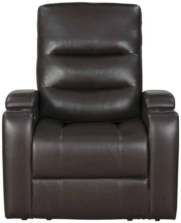 Fargo Power Reclining Chair in Brown by Homelegance