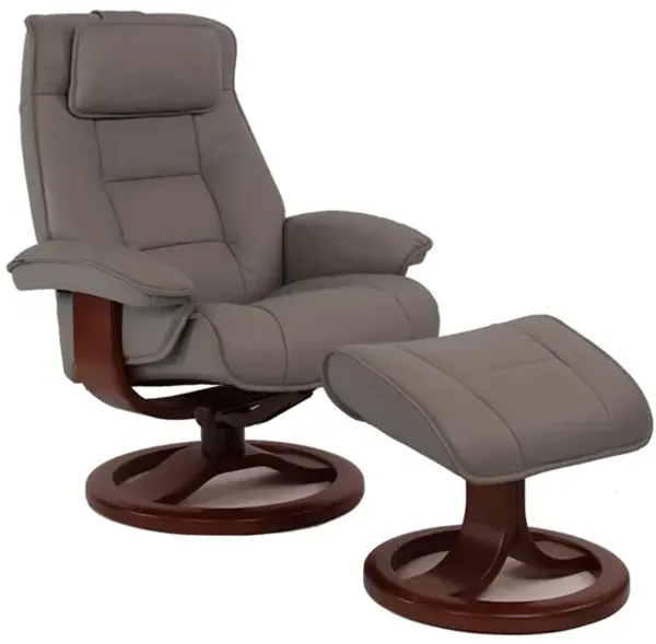 Mustang R Large Recliner and Ottoman