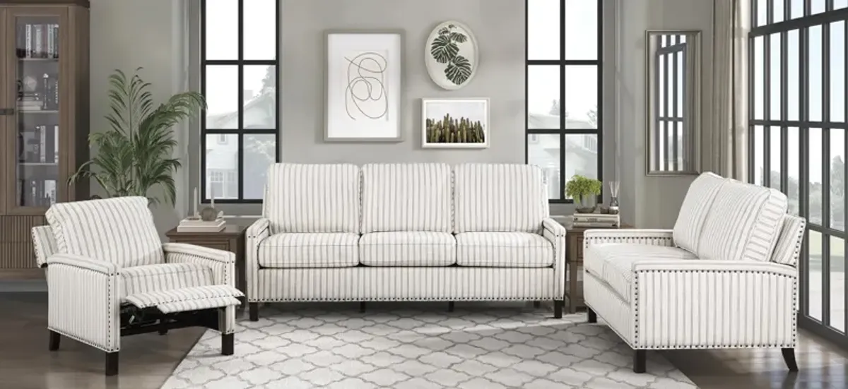 Genevieve Push Back Reclining Chair