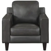Donnell Chair in Dark Gray by Homelegance