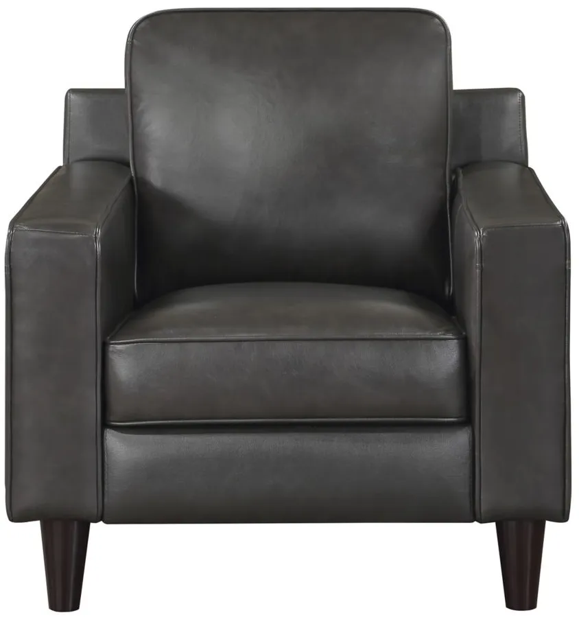 Donnell Chair in Dark Gray by Homelegance