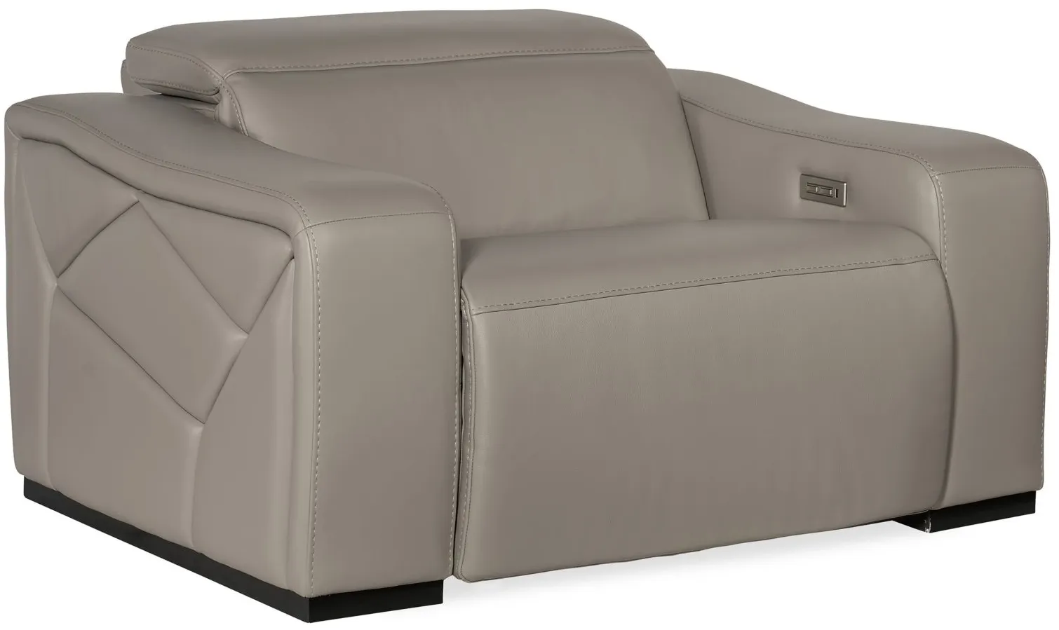 Oberon Power Recliner in Sorrento Dove by Hooker Furniture