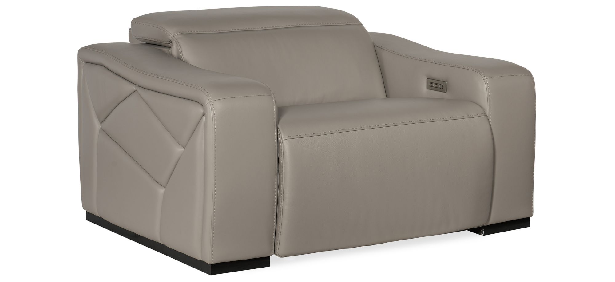 Oberon Power Recliner in Sorrento Dove by Hooker Furniture