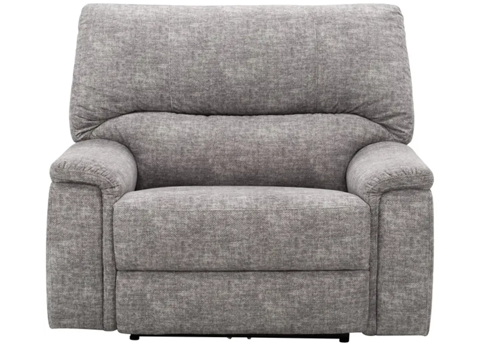 Zeke Chenille Wallaway Power Recliner in Smoke by Bellanest