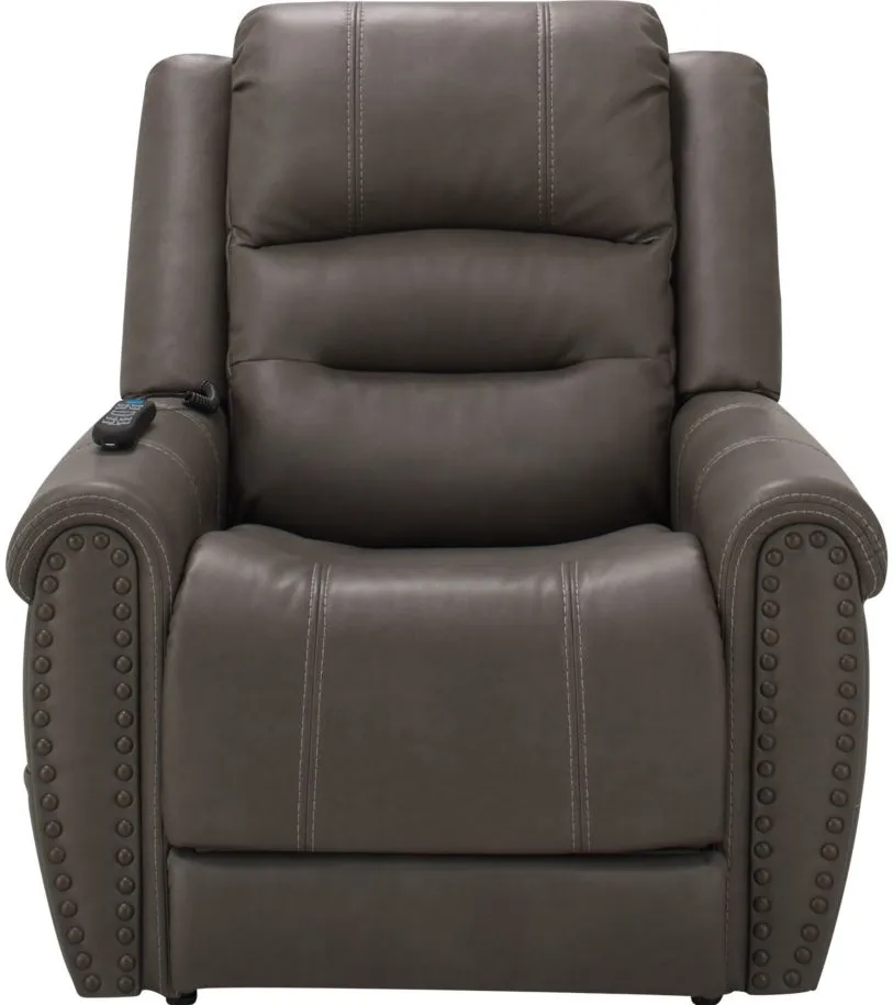 Gerard Power Lift Recliner with Power Headrest and Power Lumbar in Brown by Flexsteel