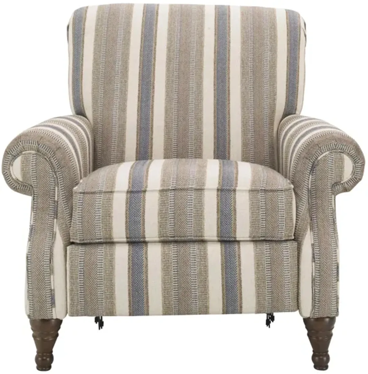 Tifton Accent Recliner in Adobe Indigo by H.M. Richards