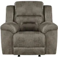 Dallas Reclining Chair in Brown by Homelegance