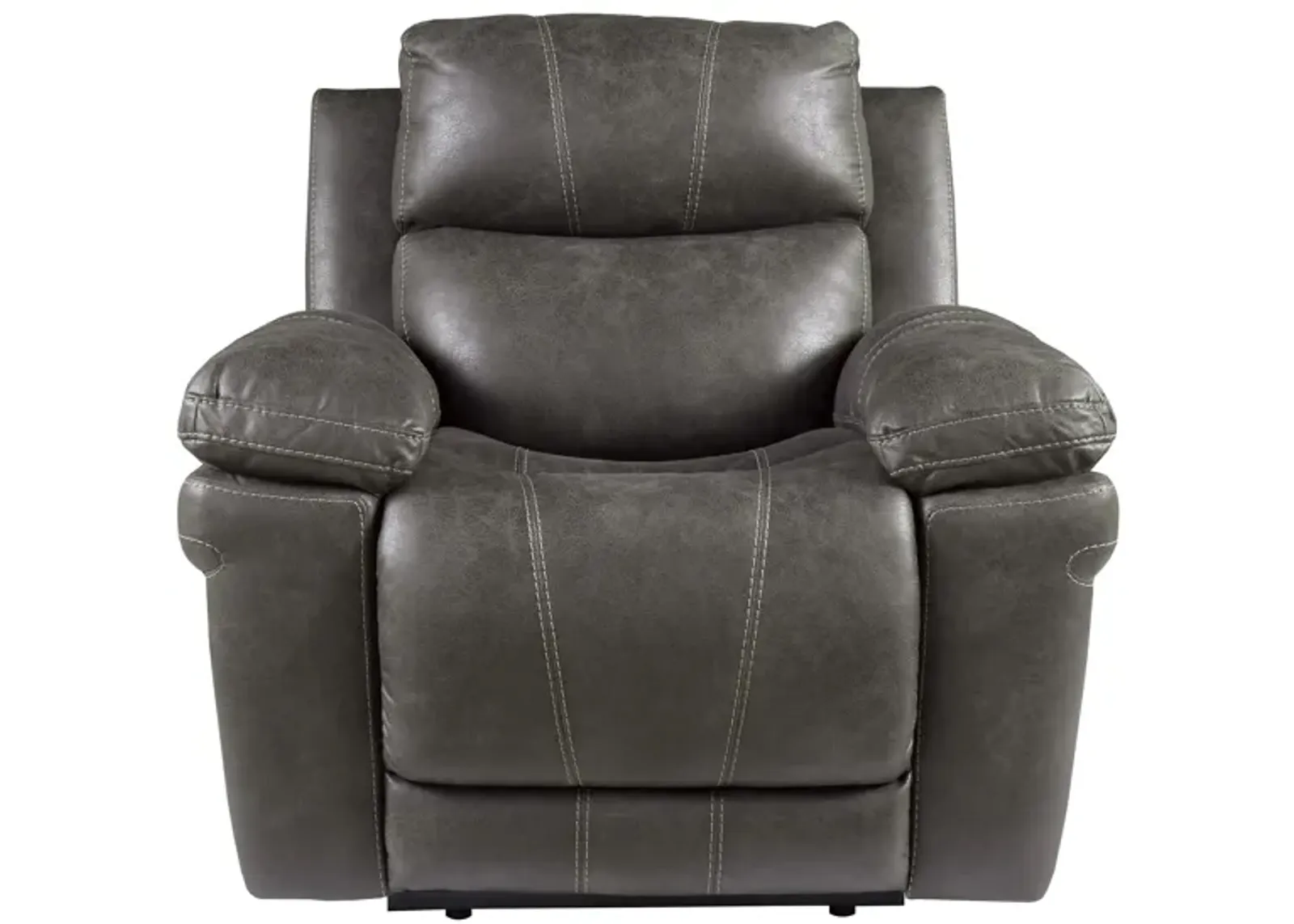 Erlangen Power Recliner w/ Adjustable Headrest in Midnight by Ashley Furniture