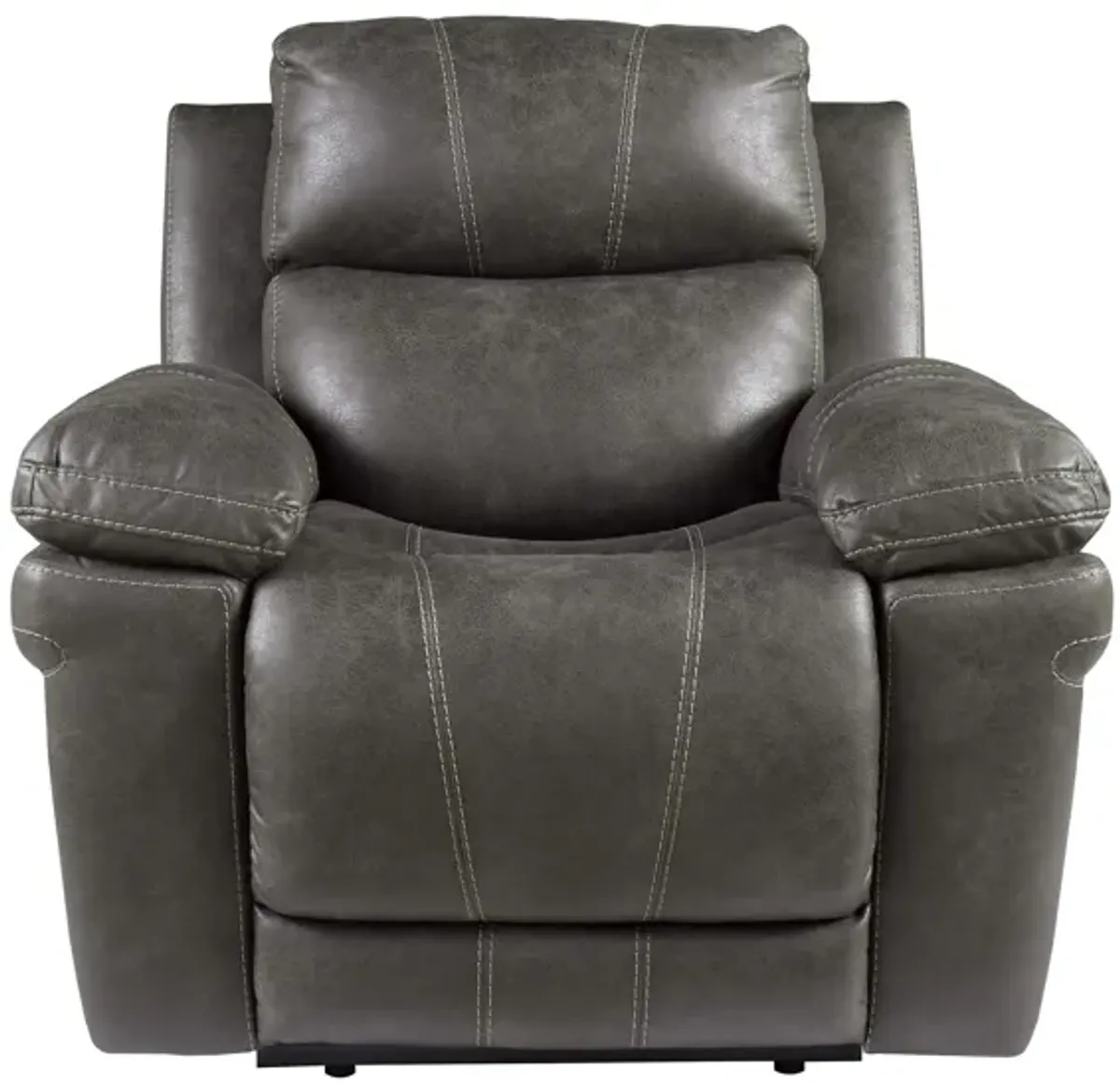 Erlangen Power Recliner w/ Adjustable Headrest in Midnight by Ashley Furniture