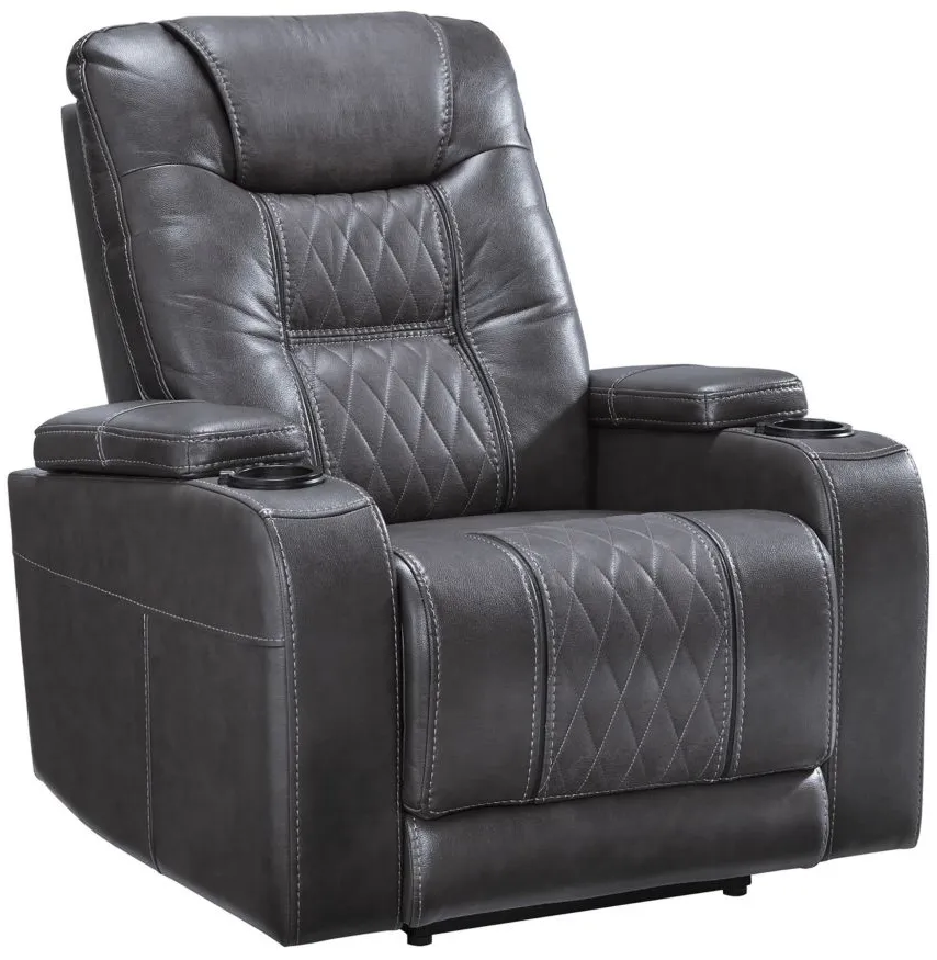 Bristow Power Recliner in Gray by Ashley Furniture