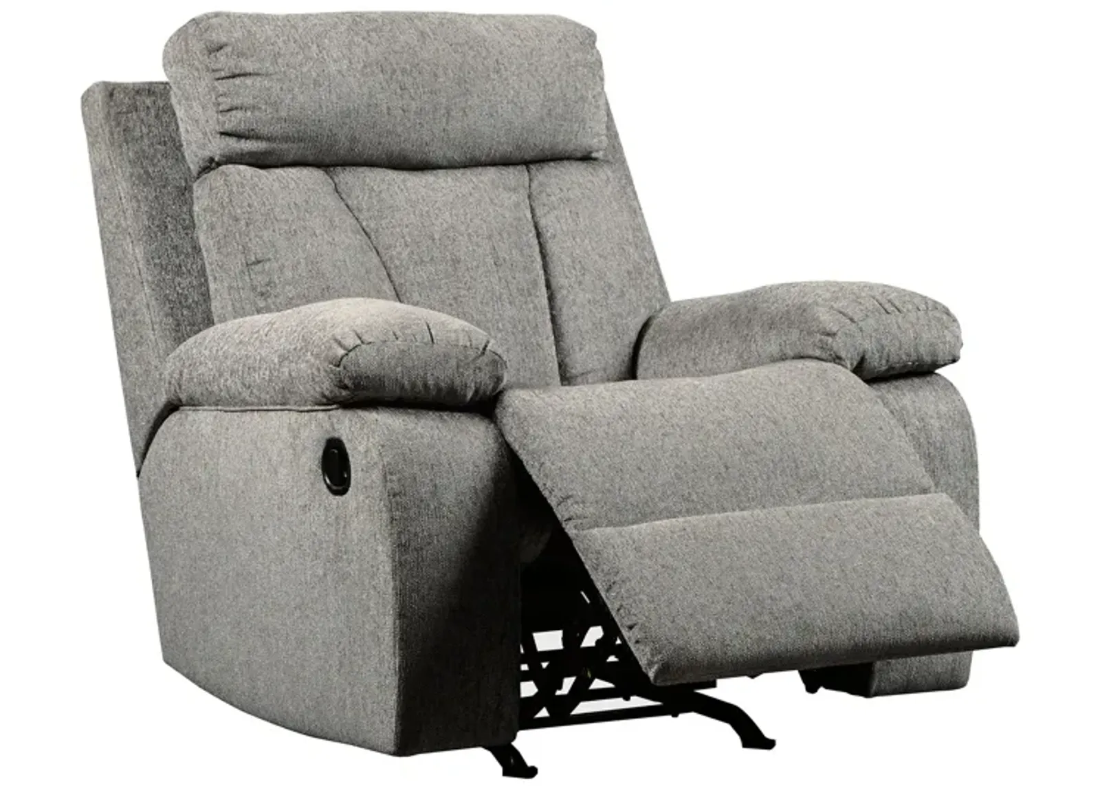 Alexandria Rocker Recliner in Fog by Ashley Furniture