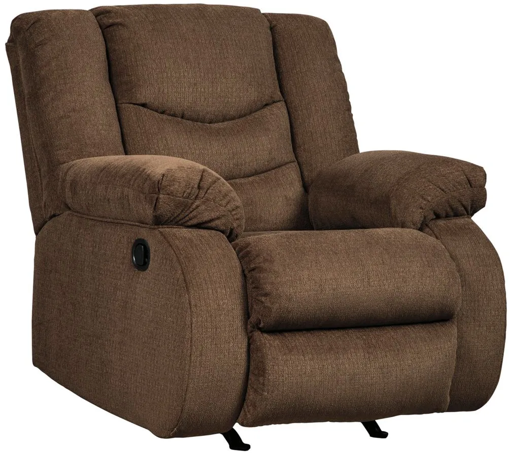 Southgate Rocker Recliner in Chocolate by Ashley Furniture