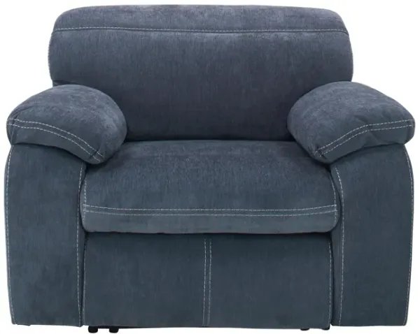 Enbright Microfiber Power Recliner w/ Ratchet Headrest