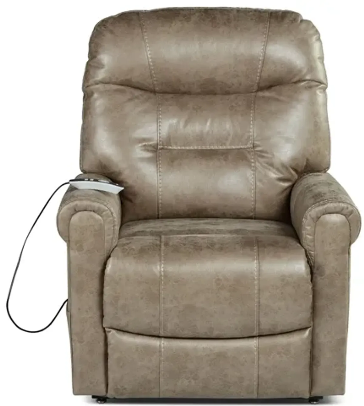 Ottawa Power Lift Chair in Mushroom by Steve Silver Co.