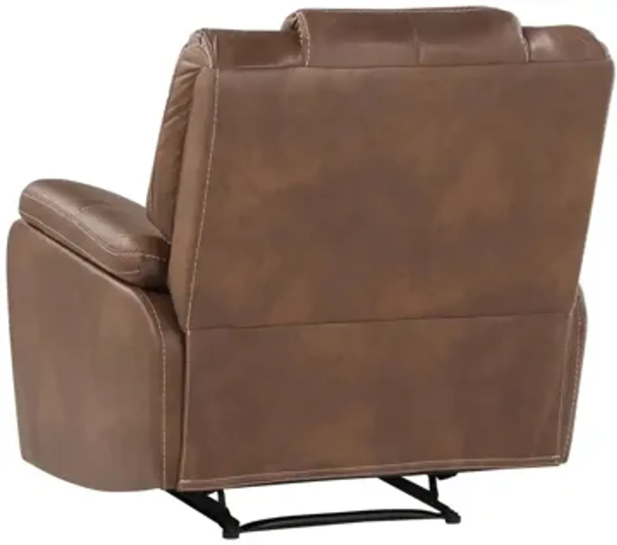 Katrine Manual Recliner in Brown by Steve Silver Co.