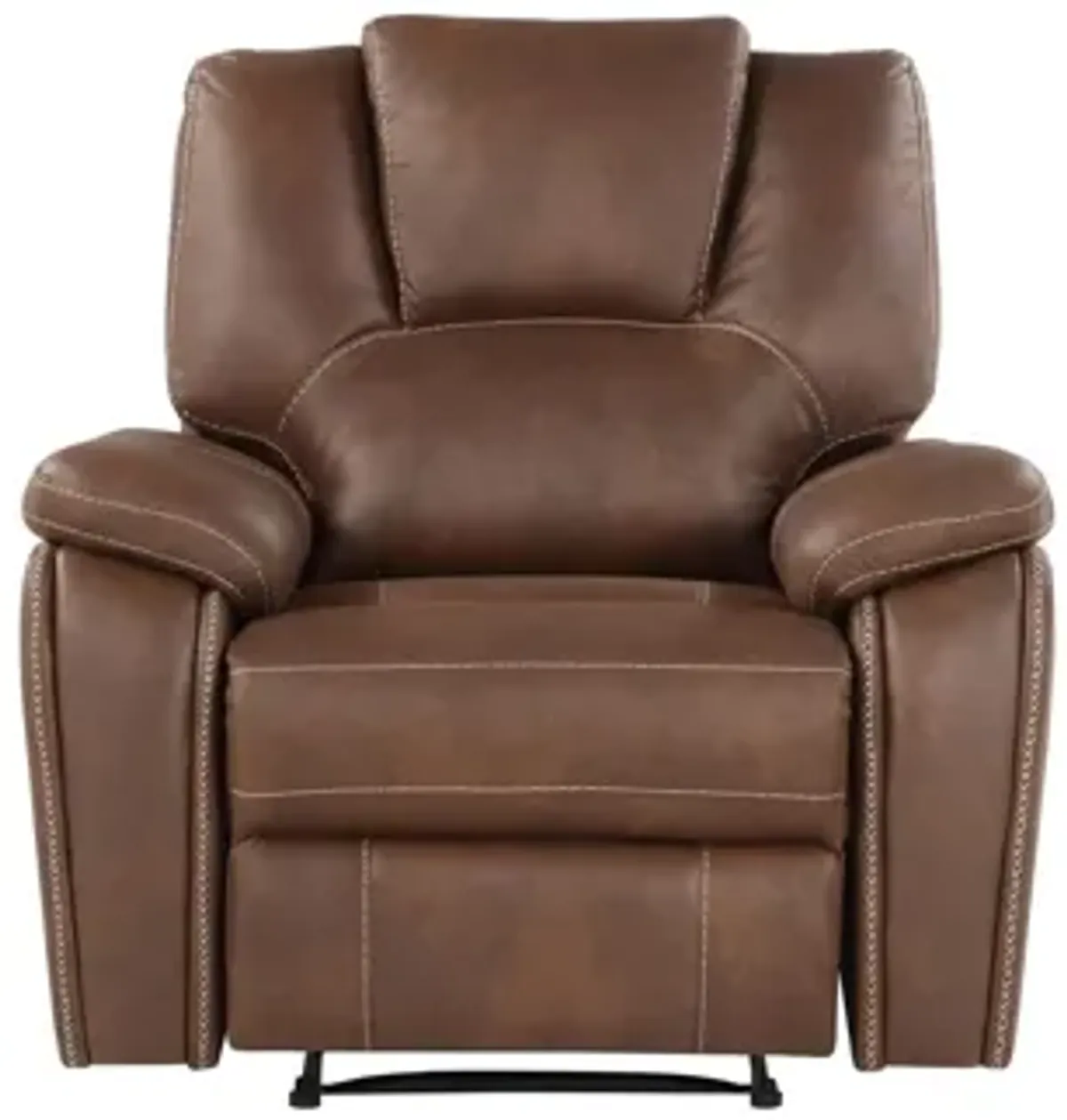 Katrine Manual Recliner in Brown by Steve Silver Co.