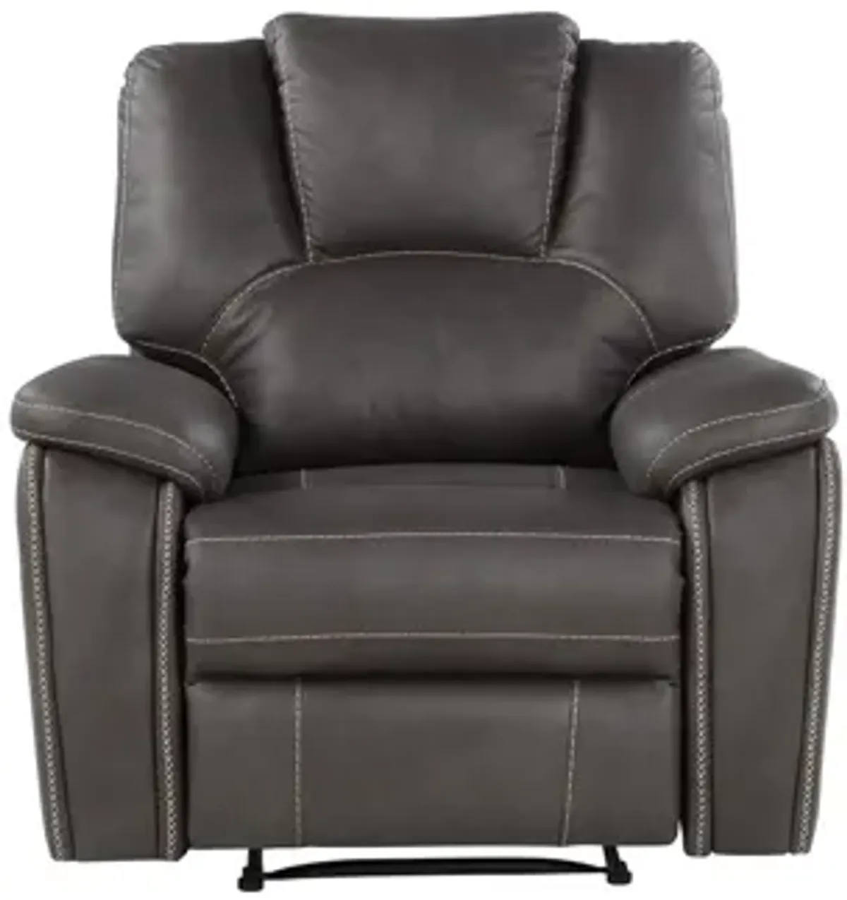 Katrine Manual Recliner in Charcoal by Steve Silver Co.