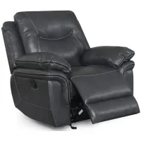 Isabella Recliner Chair in Gray by Steve Silver Co.
