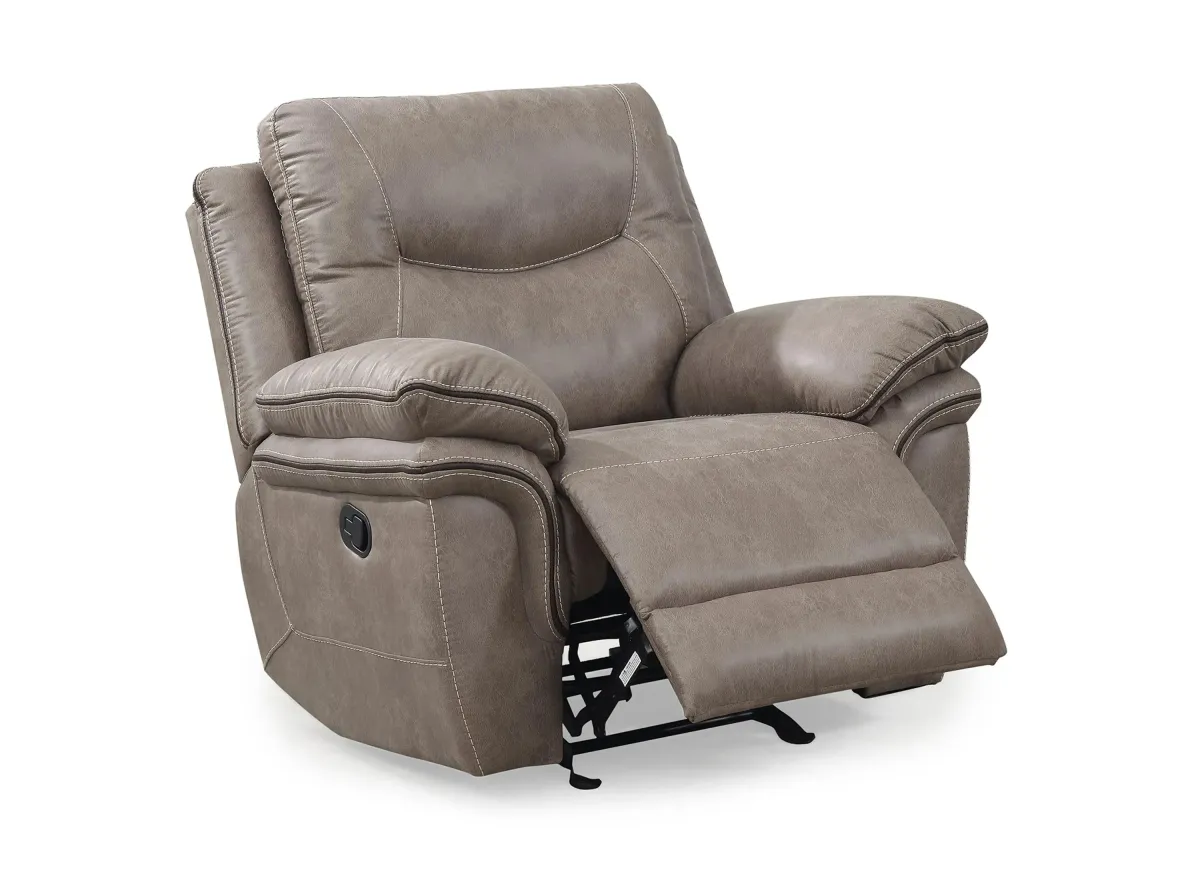 Isabella Recliner Chair in Sand by Steve Silver Co.