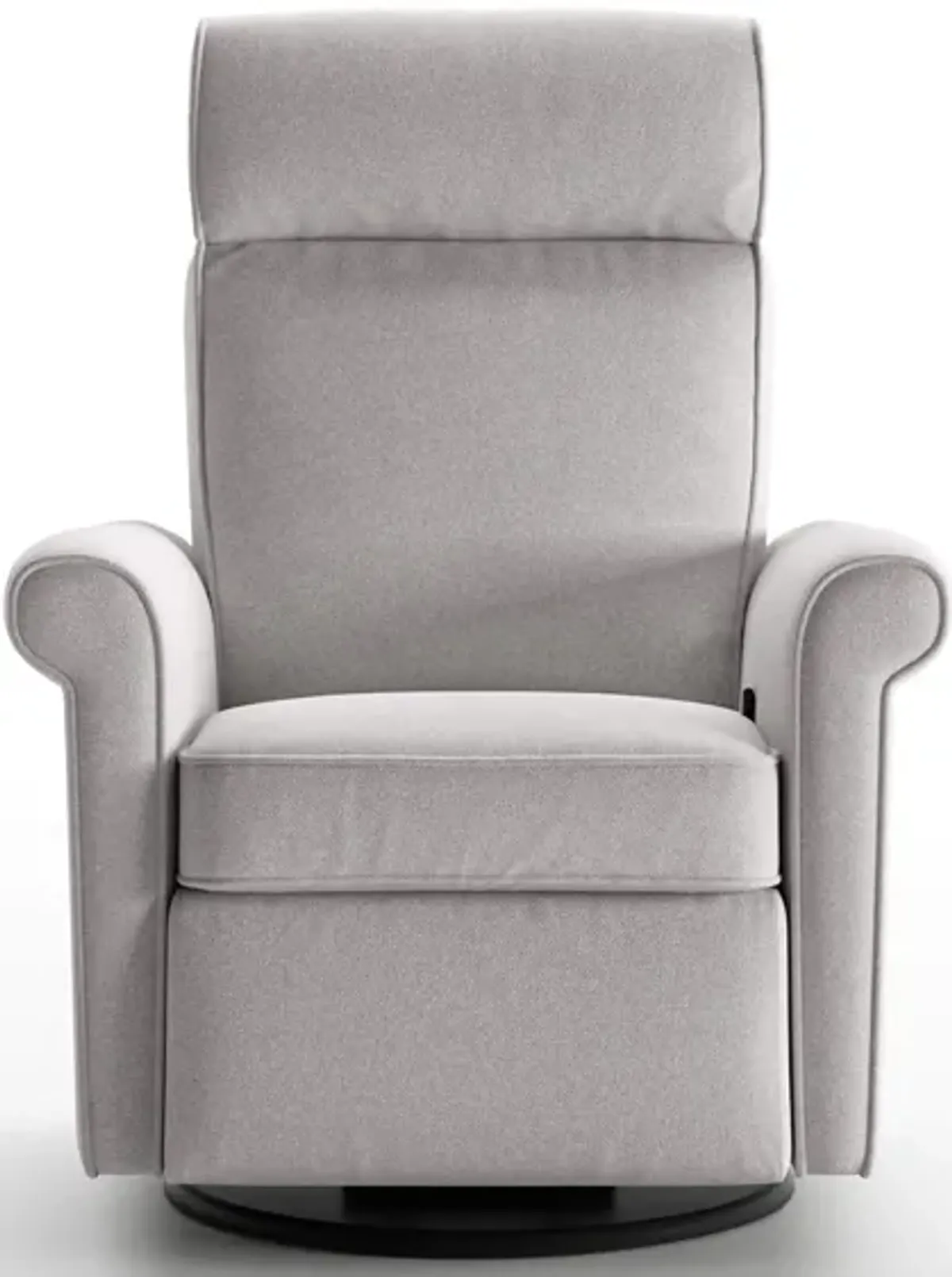 Rolled Manual Recliner in Rene 01 by Luonto Furniture