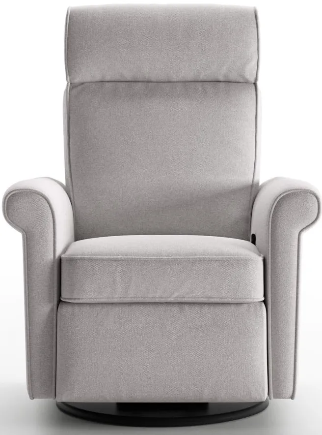 Rolled Manual Recliner in Rene 01 by Luonto Furniture